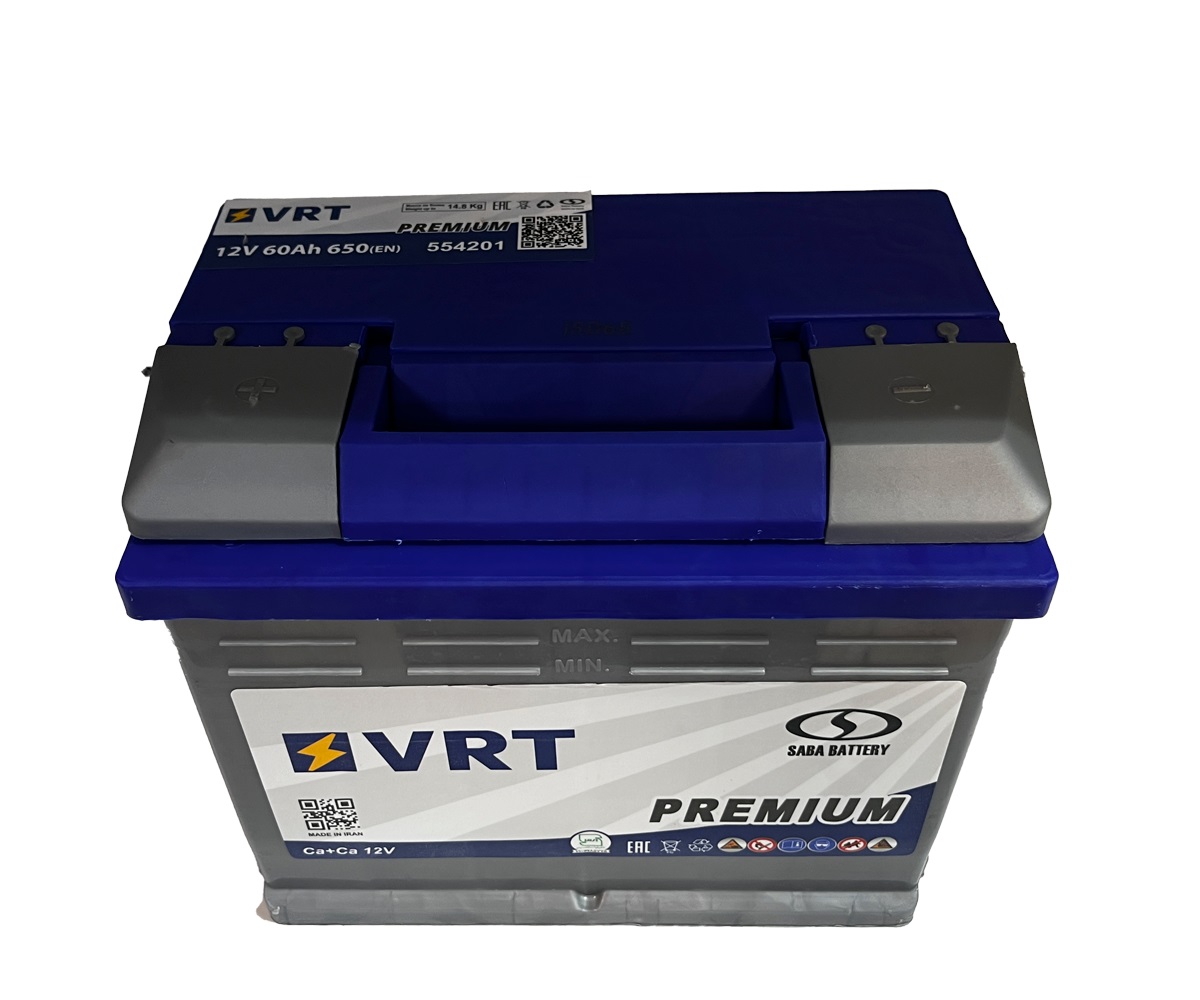 Аккумулятор, VRT PREMIUM 554201, 60 Ah, 650 А, прямая полярность